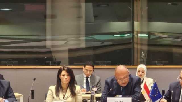 وزيرة التعاون الدولي تستعرض تقريرا شاملا عن العلاقات المصرية الأوروبية