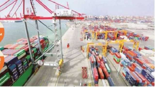 ميناء دمياط البحري يصدر أكثر من 37 ألف طن بضائع  