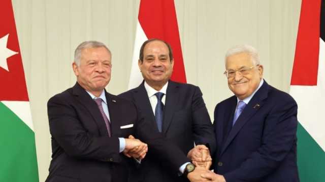 «حماة الوطن»: القضية الفلسطينية بالنسبة لمصر والأردن «أمن قومي»