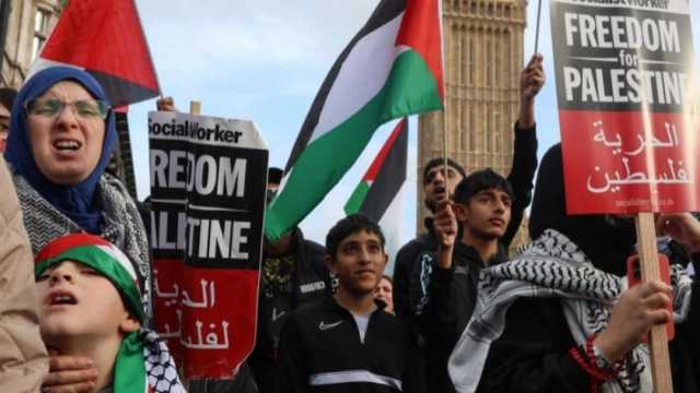 مظاهرات بريطانيا دعما لفلسطين الأكبر في تاريخ المملكة.. بمشاركة نص مليون شخص