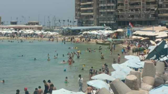 طقس الإسكندرية اليوم.. ارتفاع درجات الحرارة والأهالي يهربون إلى الشواطئ