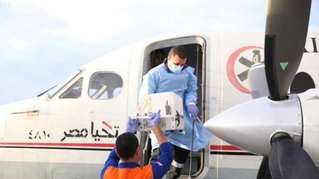 «الصحة»: الإسعاف الطائر ينقل 12 طفلا من الفلسطينيين المبتسرين إلى مستشفى العاصمة الإدارية