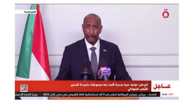 البرهان: القوات المسلحة السودانية لا تريد السلطة.. وهدفنا تنظيم انتخابات حرة ونزيهة