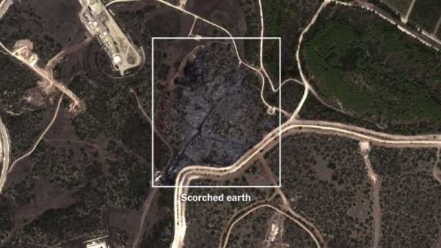 صور الأقمار الاصطناعية تكشف حجم الدمار في قاعدة نووية إسرائيلية ضربتها المقاومة