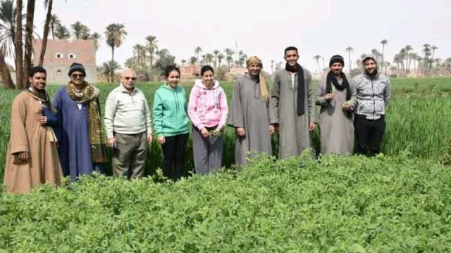 أسقفية الخدمات الاجتماعية تنظم زيارة لتدريب المزارعين بالجيزة ضمن «إيد واحدة»