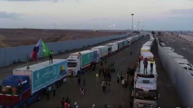 «التحالف الوطني»: نساهم يوميا بنحو 70 شاحنة مساعدات لقطاع غزة