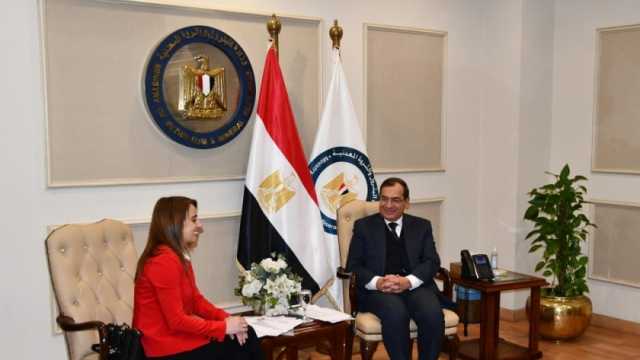 وزير البترول يستقبل رئيسة شركة إيناب سيبترول لبحث الأنشطة في مصر