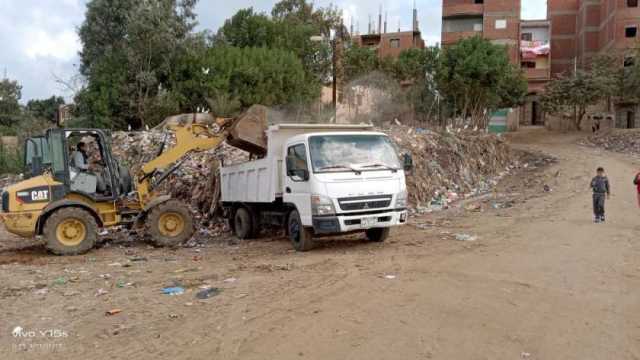 رفع 540 طن مخلفات وقمامة من شوارع الإسماعيلية