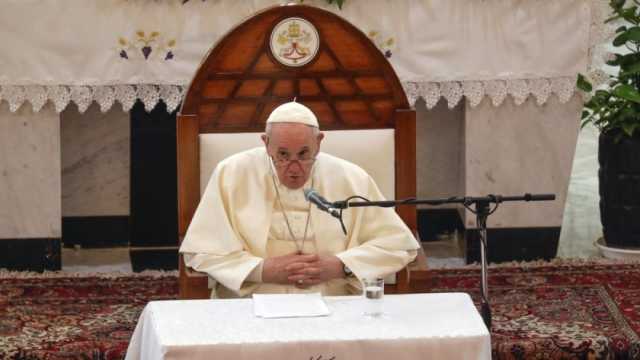 بابا الفاتيكان يدعو إلى وقف إطلاق النار في غزة.. والإفراج عن المحتجزين