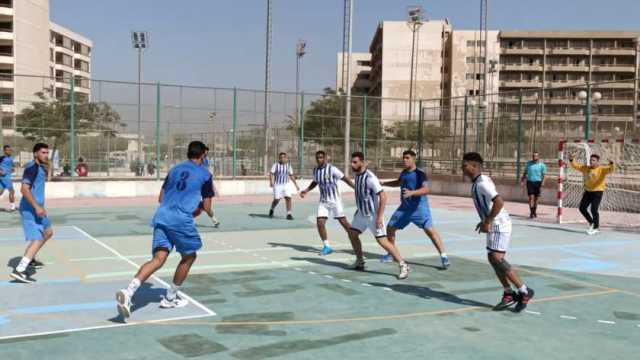 أسبوع شباب الجامعات بحلوان.. «يد سوهاج» تفوز على السويس