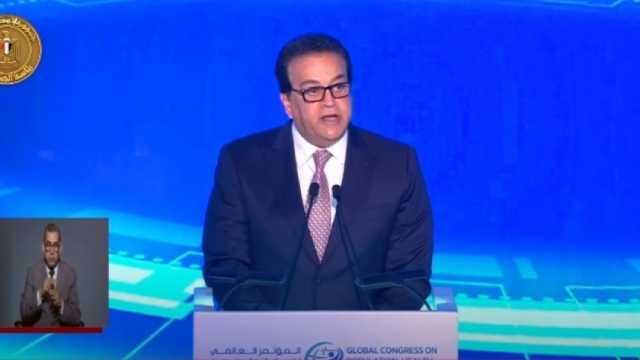 وزير الصحة: مصر أقامت مشروعات ضخمة لمواكبة الزيادة السكانية