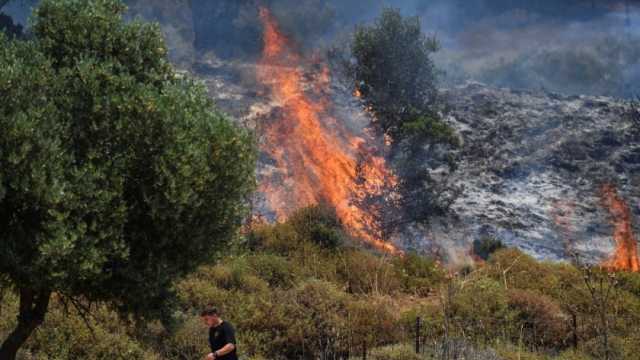 اندلاع حرائق واسعة في مستوطنة «أفيفيم» بالجليل الأعلى