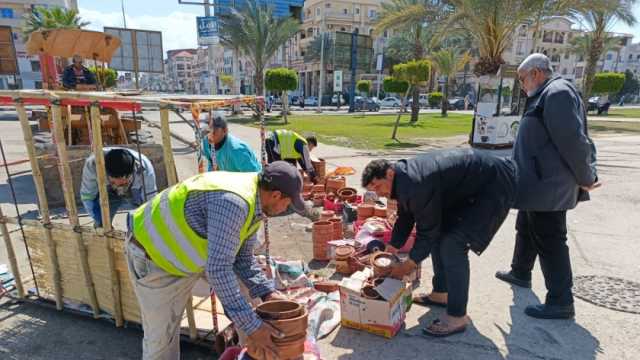 حملات مكبرة لإزالة المخالفات والإشغالات في الحي الثاني بدمياط الجديدة