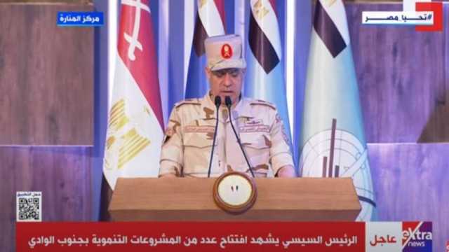 رئيس الهيئة الهندسية للقوات المسلحة: مصر وضعت الأمن الغذائي على رأس أولوياتها