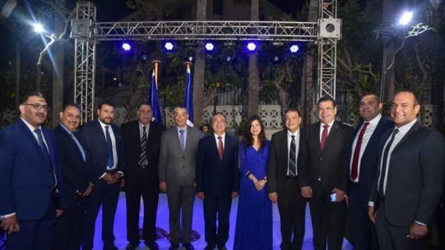 «لينا بلان» تتولى مهام قنصل عام فرنسا بالإسكندرية في حفل رسمي (صور)