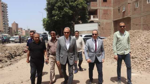 محافظ القليوبية يتفقد أعمال إنشاء مكتبة مصر العامة بشبرا الخيمة