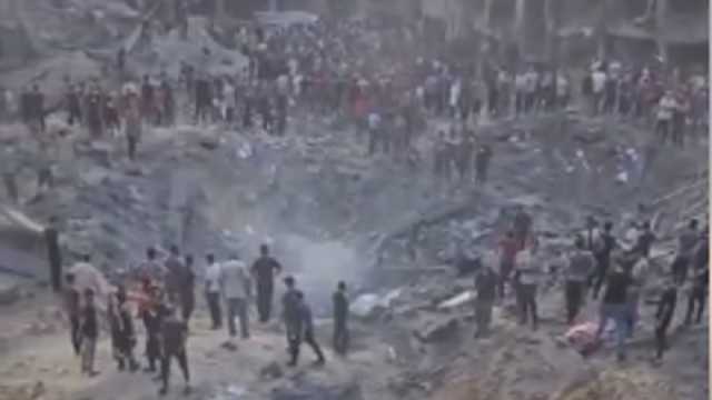 «مصر أكتوبر» يدين قصف مخيم جباليا: انتهاك صارخ للقانون الدولي الإنساني
