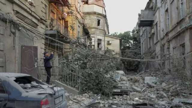 تدمير مسيرة روسية في العاصمة الأوكرانية كييف