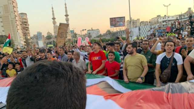 مظاهرة في شوارع المنصورة غدا تأييدا لتصريحات الرئيس السيسي لرفض تهجير الفلسطينيين