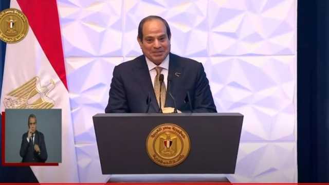 الرئيس السيسي: «قادرون باختلاف» صنعوا بعزيمتهم الصلبة التقدم والفخر لمصر  