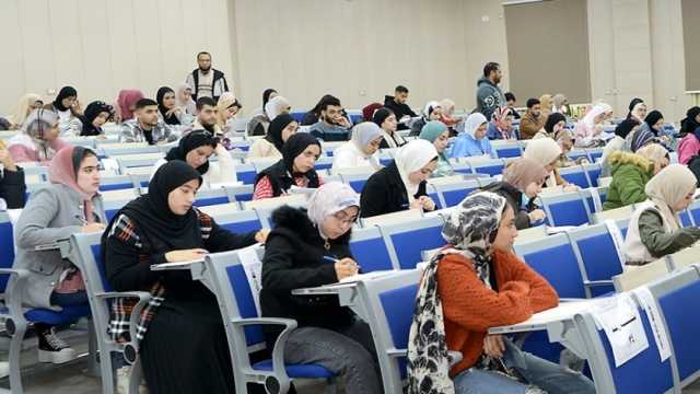 علم فلسطين ودعم مستشفيات غزة الميدانية.. سؤال في امتحان هندسة المنصورة (صور)