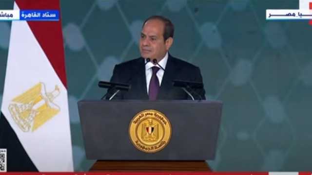 رصد لهجة القوة في خطاب الرئيس السيسي اليوم خلال كلمته بفعالية «تحيا مصر وفلسطين»