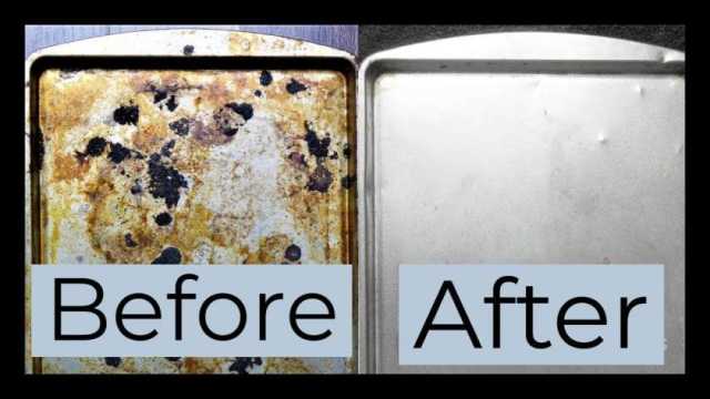حيلة سهلة لتنظيف صواني الفرن من الدهون.. «المكونات متوفرة في بيتك»