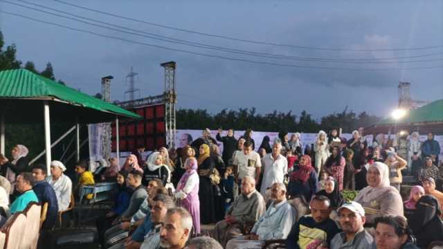 مؤتمر جماهيري حاشد لدعم المرشح الرئاسي عبد الفتاح السيسي في المنصورة