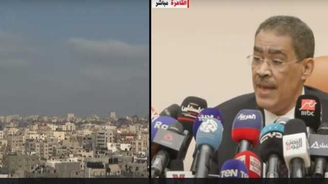 ضياء رشوان: مصر تكثف تحركاتها لاستمرار تدفق المساعدات الإنسانية لغزة