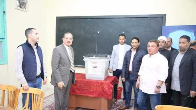 فتح لجان التصويت في الانتخابات الرئاسية بكفر الشيخ