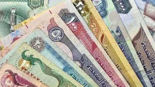سعر الدرهم الإماراتي في ختام تعاملات اليوم الاثنين