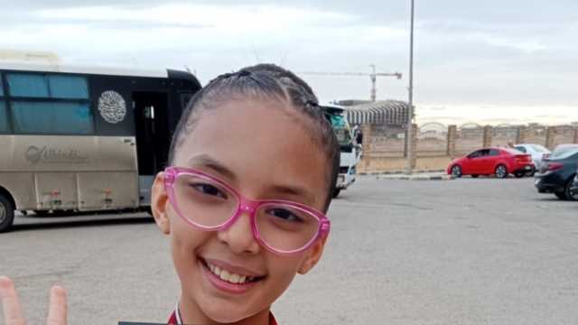 الطفلة ريتاج الشوادفي بجنوب سيناء تحصد ذهبية بطولة كأس مصر للجمباز