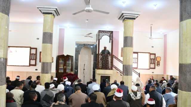 وكيل «أوقاف» أسوان يفتتح مسجد أبو اليزيد البسطامي بتكلفة 4 ملايين جنيه