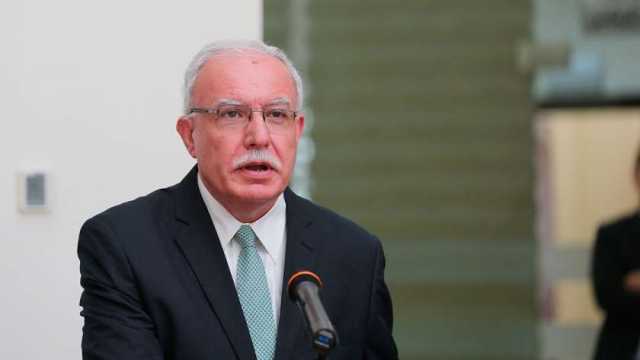 وزير خارجية فلسطين يطالب بريطانيا بالضغط على إسرائيل لوقف اعتداءاتها