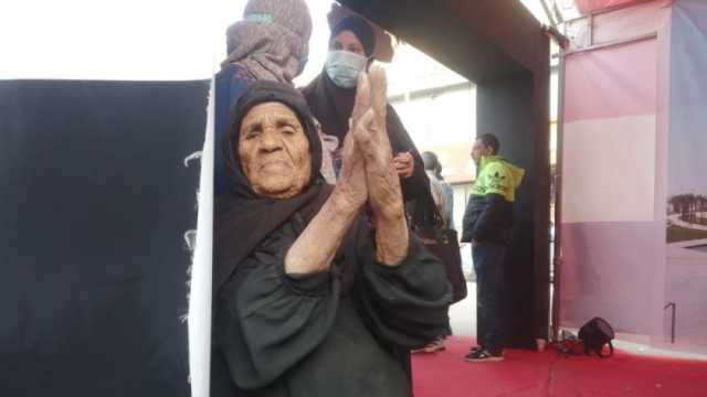 كبار السن وذوي الهمم يتصدرون صفوف الناخبين: ربنا يحمي مصر (صور)