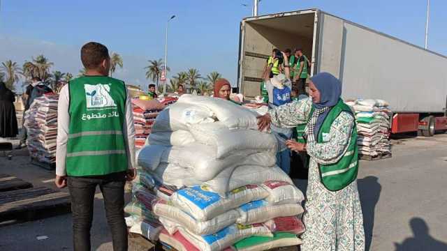 محافظة شمال سيناء: استقبلنا 650 شاحنة تحمل 8 آلاف طن مساعدات لغزة
