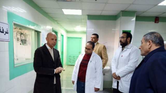 وكيل «صحة الشرقية» يوجه بتشغيل قسم الأطفال الجديد بمستشفى ههيا المركزي
