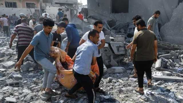 استشهاد 7 فلسطينيين وإصابة 45 في استهداف الاحتلال لمنزلين بخان يونس