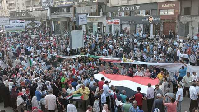 مظاهرات اليوم لدعم فلسطين في الغربية.. الآلاف يتوافدون على «استاد طنطا»