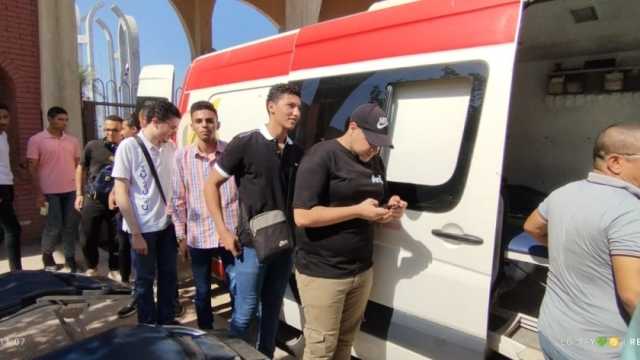 طلاب جامعة حلوان يدشنون حملة كبرى للتبرع بالدم لمصابي فلسطين