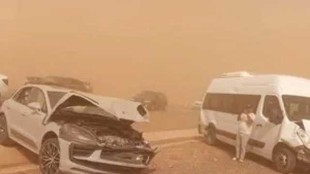 مشاهد من العاصفة «برنارد».. ضربت المغرب بسرعة 100 كيلو متر (فيديو)