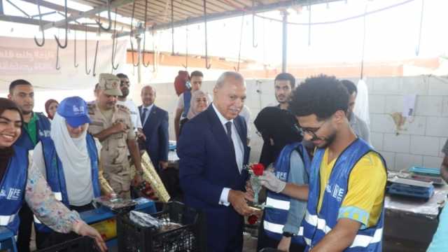 محافظ القليوبية: بدء تشغيل مجزر كفر سعد تجريبيا بمناسبة عيد الأضحى (صور)