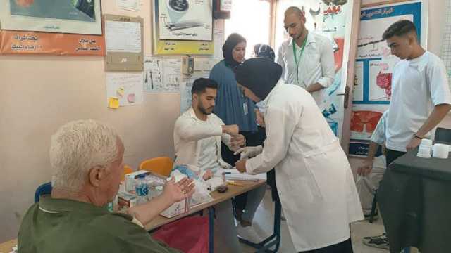 جامعة الأزهر تنظم قافلة طبية مجانية لخدمة أهالي الشيخ زويد