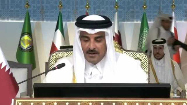 أمير قطر يثمن الجهود المصرية في التوصل لهدنة بقطاع غزة