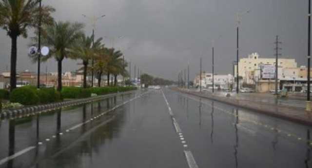 طقس الأحد: أمطار متوسطة إلى غزيرة ورياح نشطة على معظم مناطق المملكة