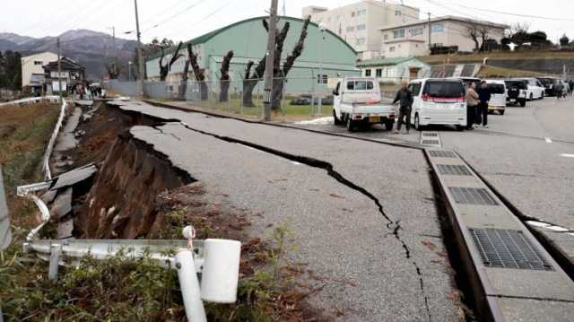 زلزال مدمر بقوة 7.4 درجة يضرب اليابان.. وتحذير من “تسونامي”