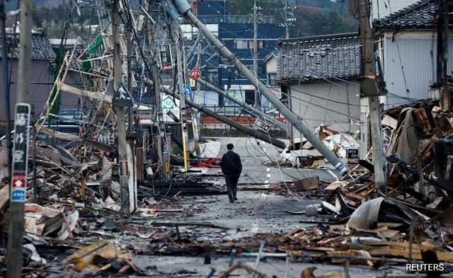 في أحدث حصيلة من السلطات المحلية.. ارتفاع أعداد ضحايا زلزال اليابان لـ264 قتيلاً ومفقودًا