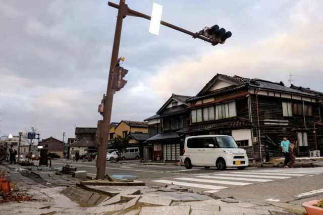 زلزال مدمر بقوة 6 درجات يضرب اليابان