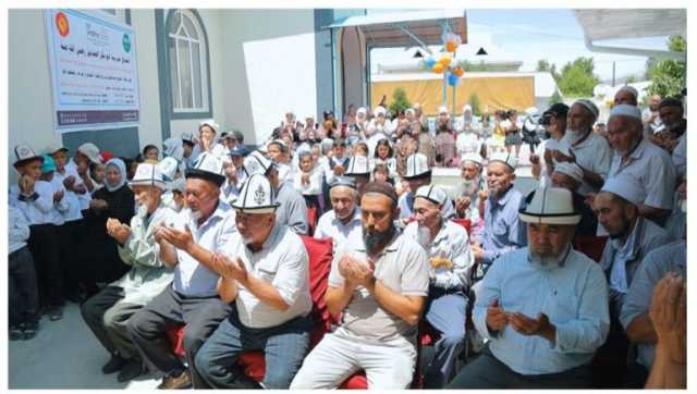 “الندوة العالمية” تدشن مدرسة تعليمية في قيرغيزيا