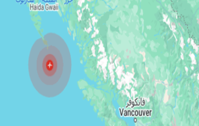 زلزال مدمر بقوة 6.5 درجة يضرب قبالة كولومبيا البريطانية في كندا